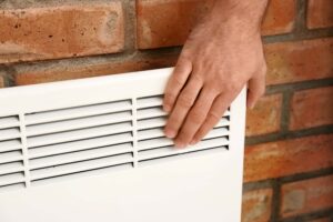 Storage heater not heating up properly